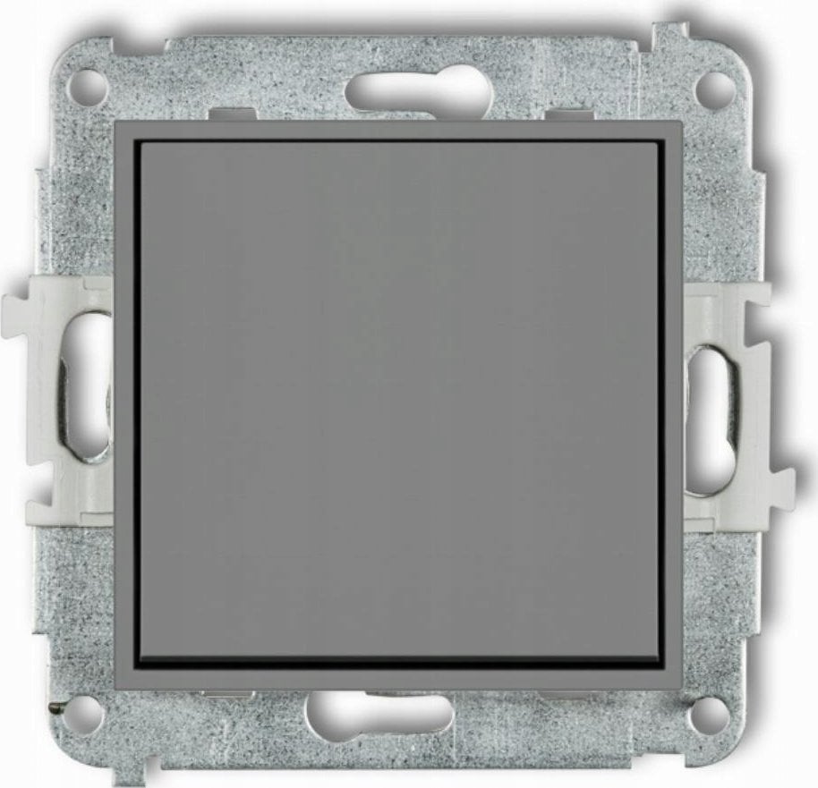 Karlik Łącznik jednobiegunowy Karlik Icon 27IWP-1 szary mat