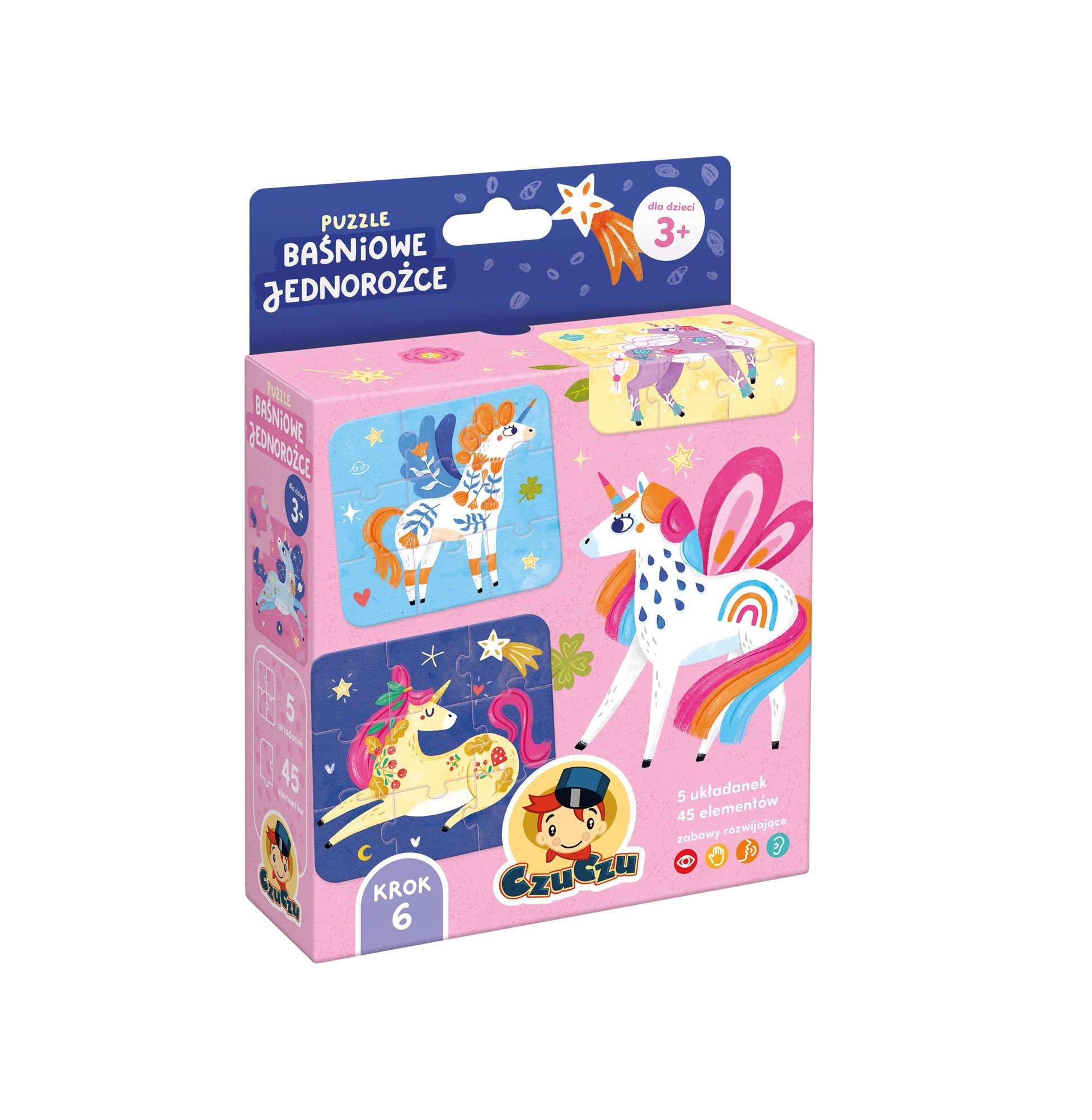 CzuCzu puzzle Baśniowe jednorożce 94195