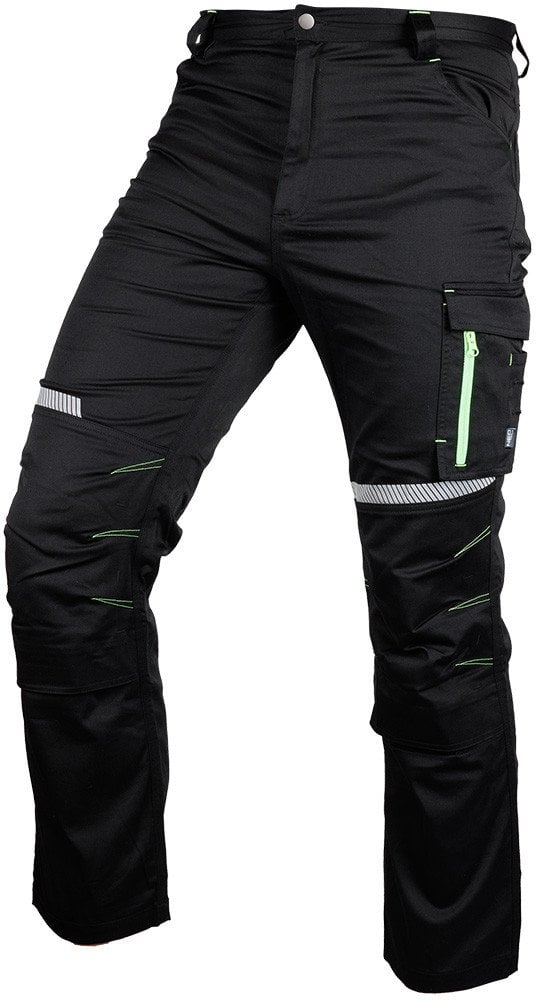 Spodnie robocze Mix&Match, czarne, rozmiar XL