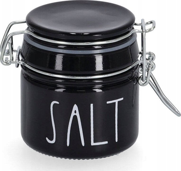Zeller Słoik z klipsem na sól, 100 ml