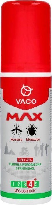 Vaco VACO Płyn MAX na komary, kleszcze, meszki 80 ml