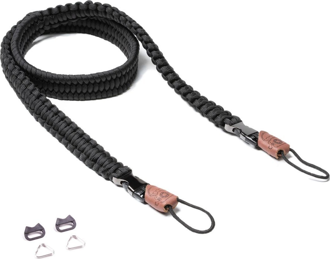 JetWorld C-ROPE Kameragurt Traveler aus Paracord 100cm Silent Black retail