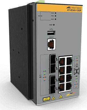 Switch Allied Telesis AT-IE340-12GP-80