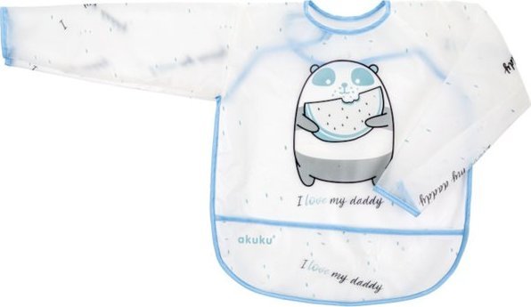 Akuku Akuku A0517 śliniak z rękawkiem Borsuk pianka EVA