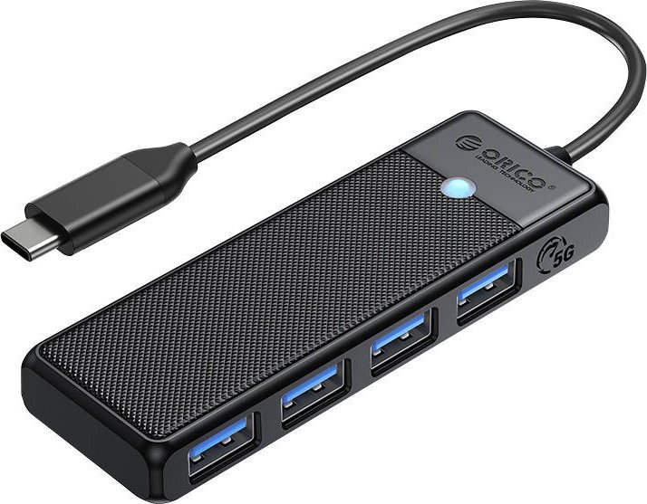 HUB USB Orico PAPW4A-C3-015-BK-EP 4x USB-A 3.0 (PAPW4A-C3-015-BK-EP)