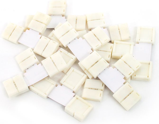 Abilite Szybkozłączka "T" do taśm LED 5050 10mm 10 sztuk (5901583546013)