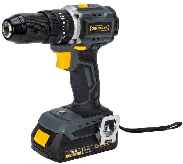 CORDLESS IMP DRILL CD-B0B18 18V BL 2X2AH