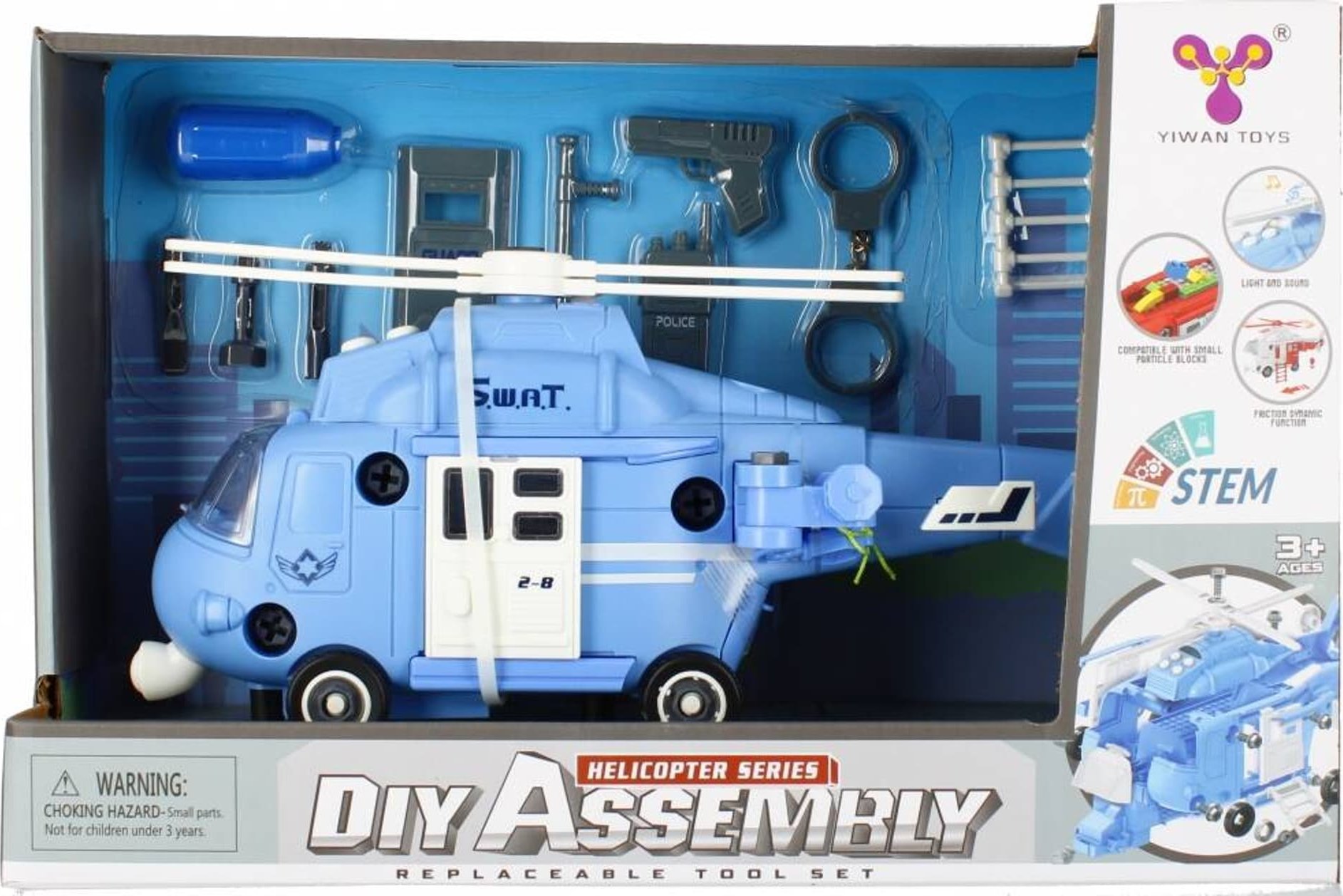 Mega Creative HELIKOPTER DO SKREC B/O 38X25X14 MC WB 12/24