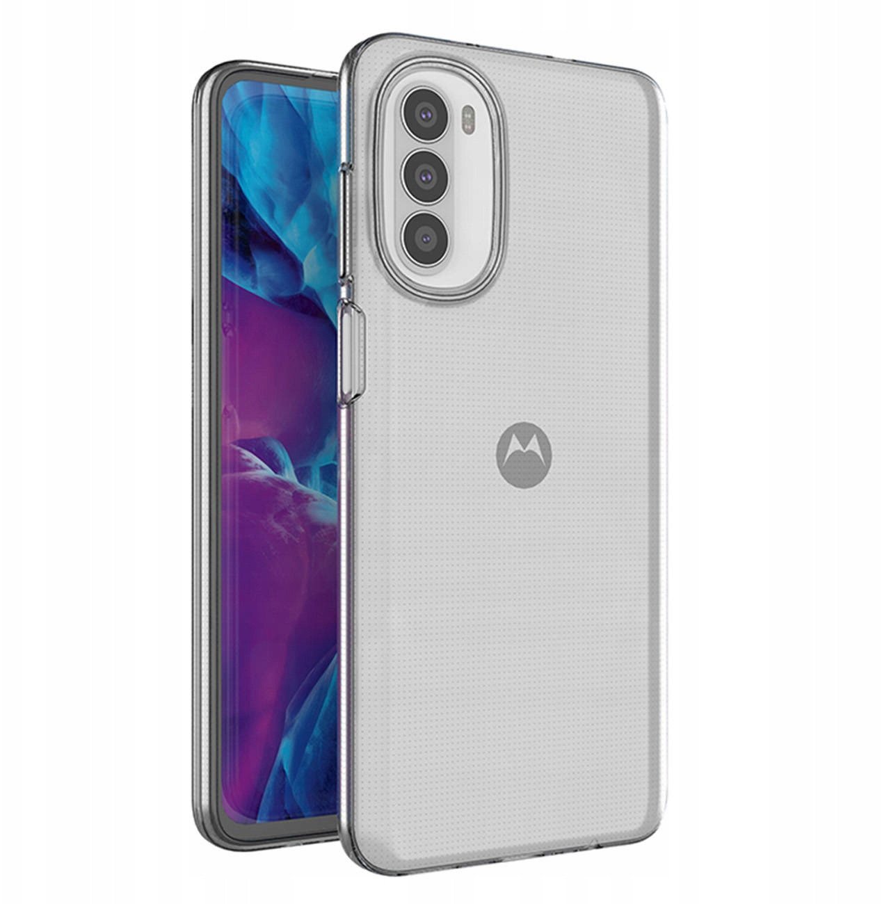 Ultra Clear 0.5mm etui Motorola Moto G82 5G / Moto G52 cienki pokrowiec przezroczyste
