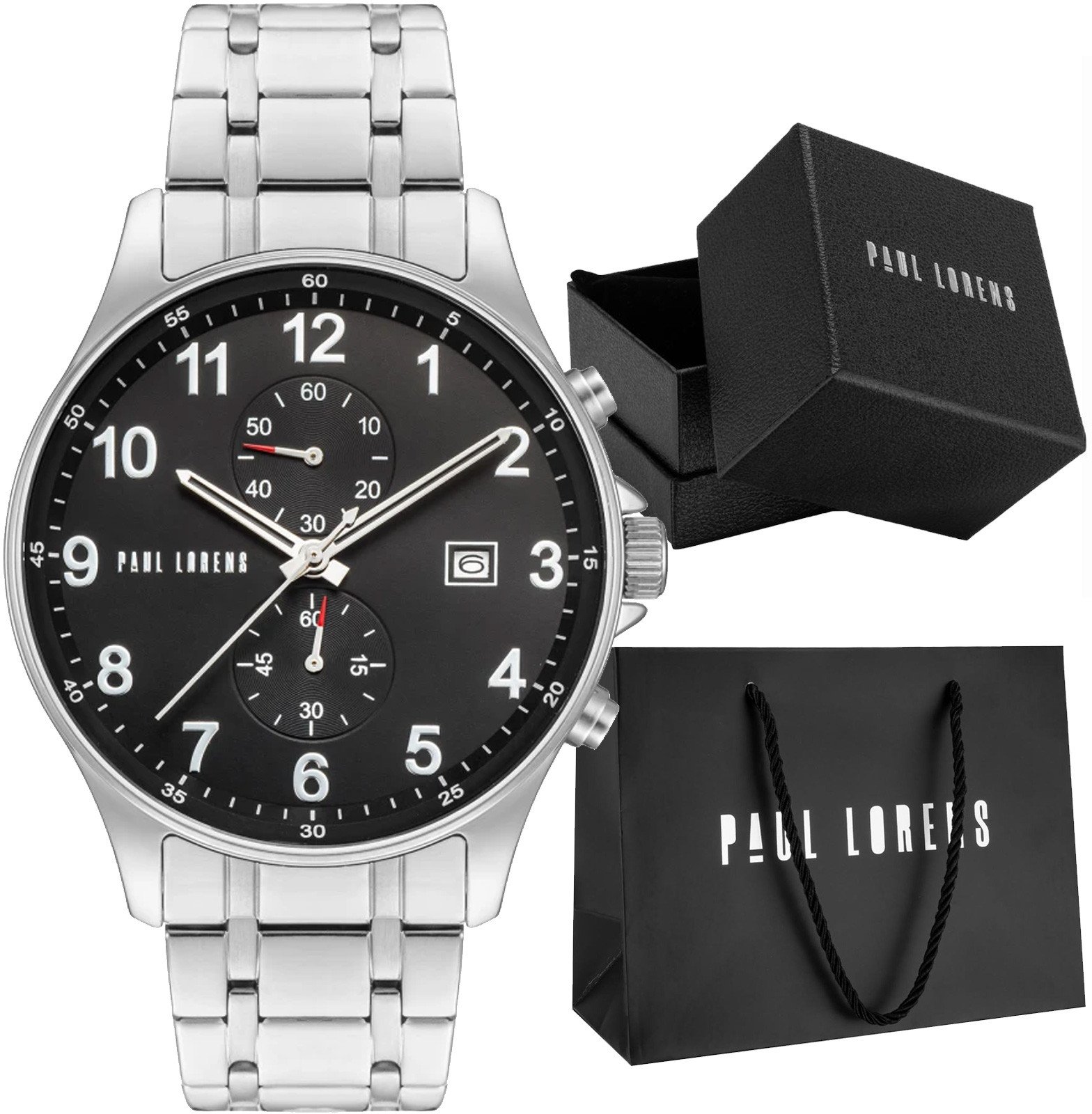 Zegarek męski Paul Lorens GHOST-PL20002B-1C1