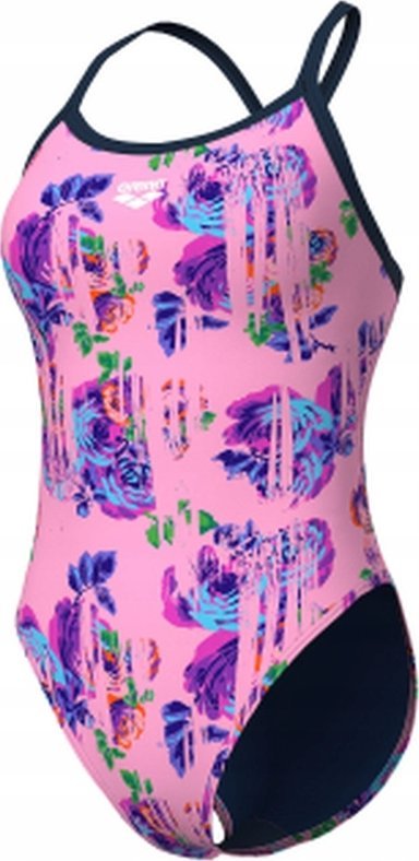 Arena Damski Strój kąpielowy WOMEN'S ARENA ROSE TEXTURE SWIMSUIT XCROSS BACK