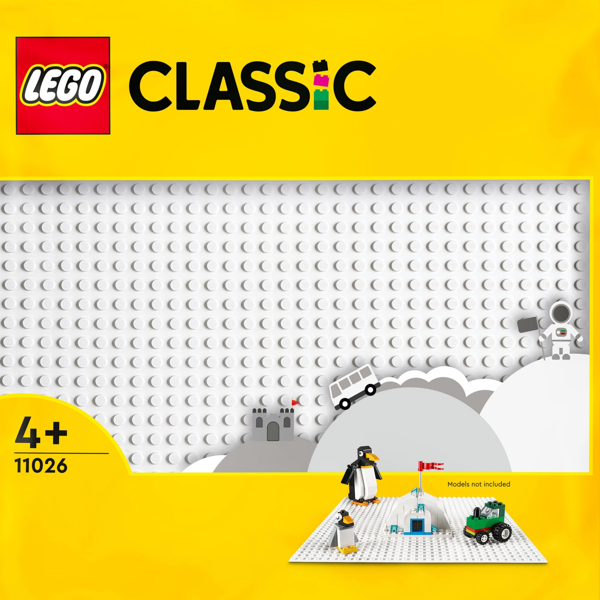 LEGO Classic Biała płytka konstrukcyjna (11026)