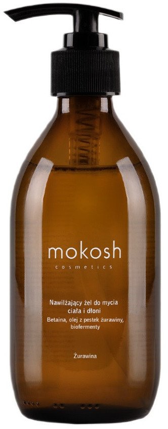 Mokosh MOKOSH Nawilżający żel do mycia ciała i dłoni Żurawina