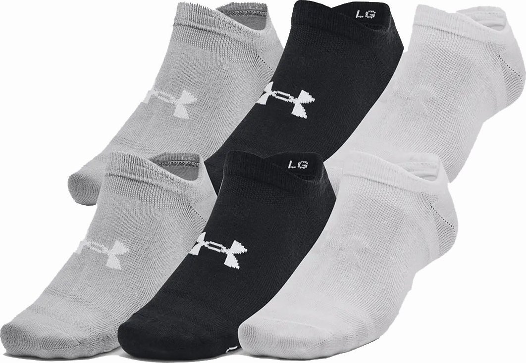Under Armour Skarpety Under Armour STOPKI Essential No Show 6-pak kolorowe L