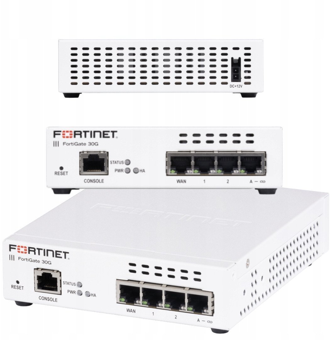 FORTINET FortiGate-30G 4xGE RJ45 ports including 3xInternal Ports 1xWAN Ports