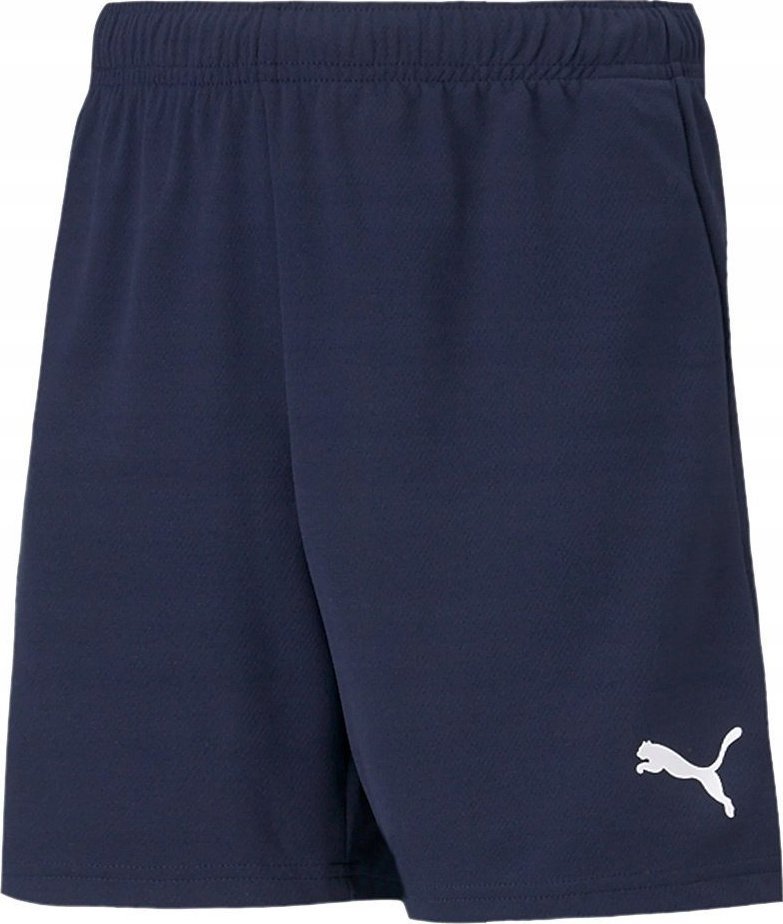 Puma Spodenki dla dzieci Puma teamRISE Short Jr granatowe 704943 06 152cm