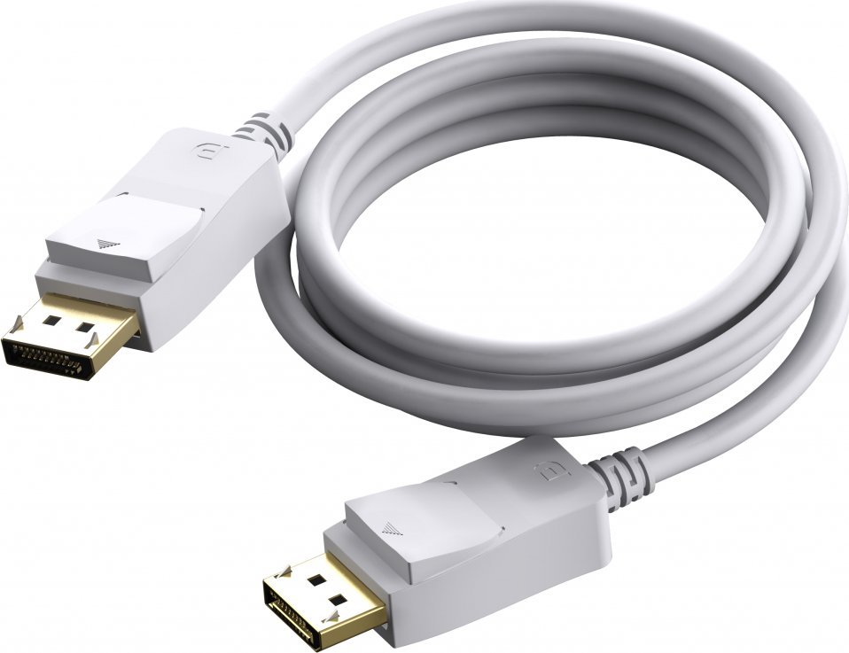 Kabel Vision Professional installationstaugliches DisplayPort-Kabel - 30 JAHRE GARANTIE - Version 1.2 4K - Gold-Steckverbinder - unterstutzt 1 Mbit/s