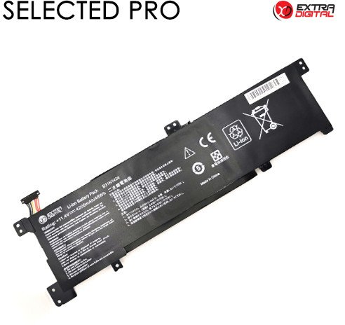 Nešiojamo kompiuterio baterija ASUS B31N1424, 4200mAh, Extra Digital Selected Pro