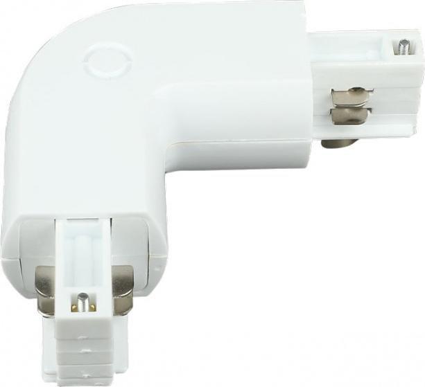 V-TAC Łącznik Szynoprzewodu L Track Light 3 fazowy Biały V-TAC