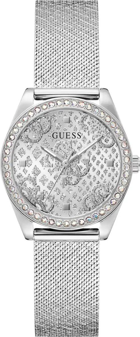 Zegarek damski Guess GW0748L1 CYRKONIE srebrny