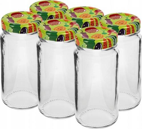 Browin Słoik szklany z zakrętką TO fi43 90ml - 6 szt