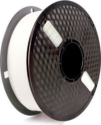 Gembird GEMBIRD 3DP-PLA-FL-01-W Filament PLA elastyczny Biały 1.75mm 1kg