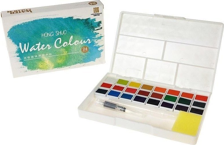 Farby plakatowe 24 kolory