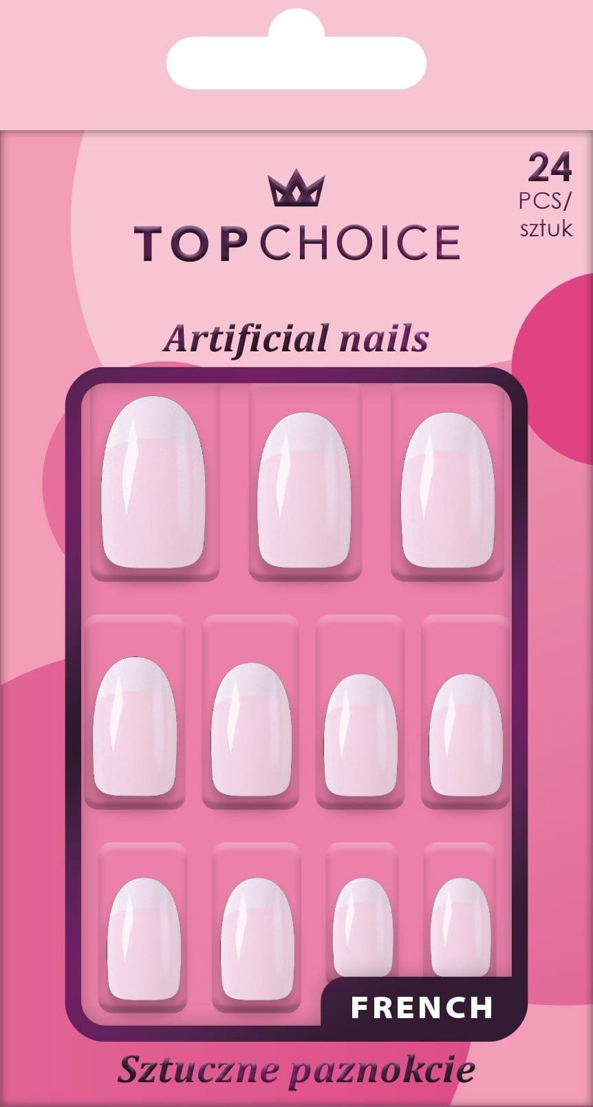 TOP CHOICE Sztuczne paznokcie