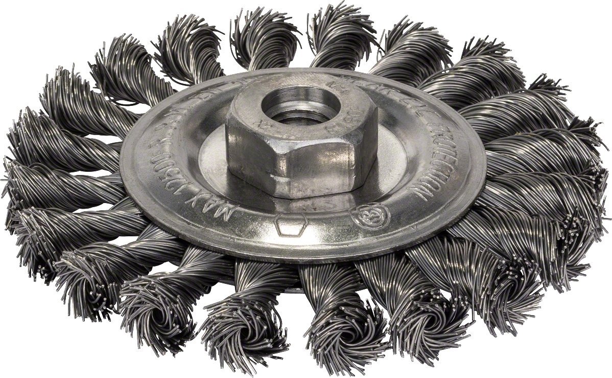 Bosch Bosch disc brush Heavy for Metal, 115mm, knotted (for angle grinders with M14 thread)
