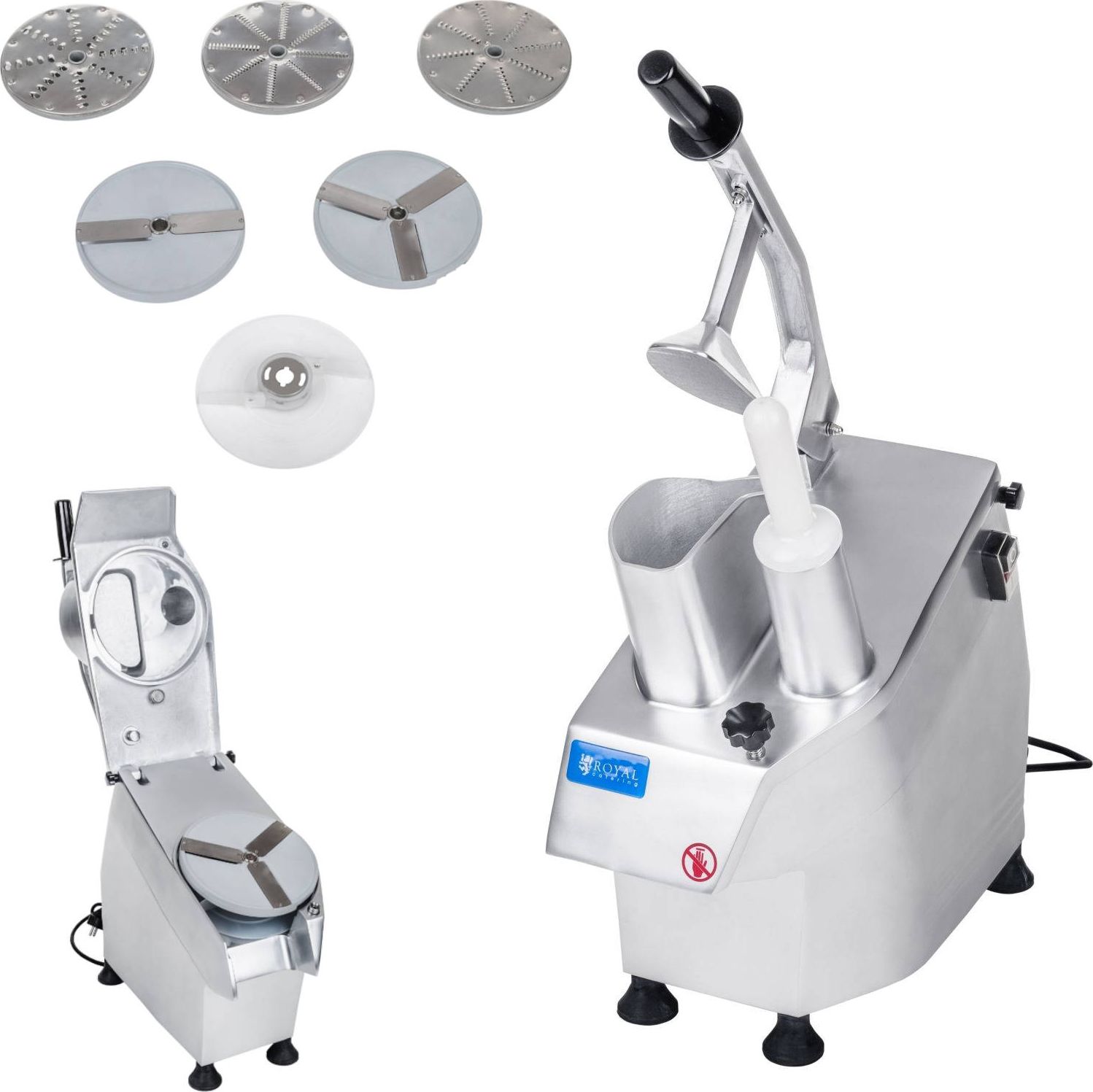 Royal Catering 1139 KRAJALNICA SZATKOWNICA ELEKTRYCZNA DO WARZYW ROYAL CATERING RCGS 550 1139