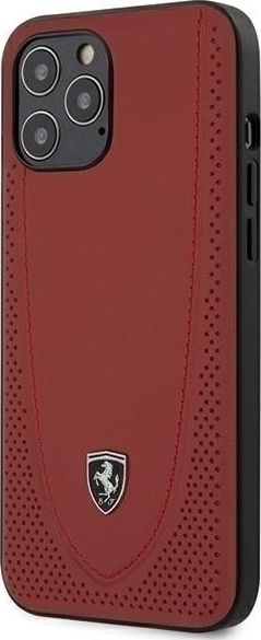 Ferrari Ferrari FEOGOHCP12LRE iPhone 12 Pro Max 6,7" czerwony/red hardcase Off Track Perforated