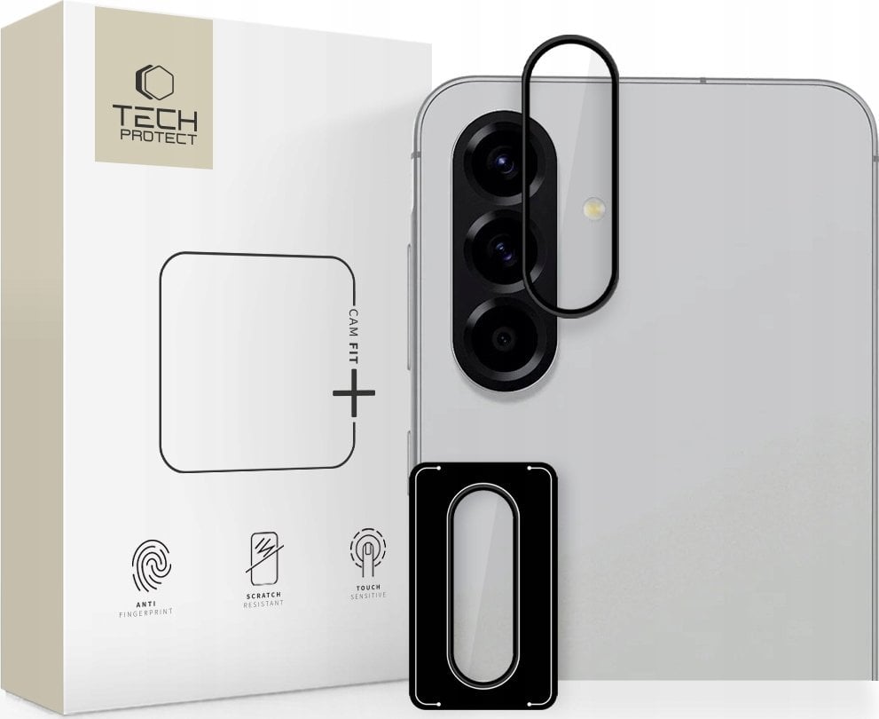 Osłona na aparat Tech-Protect Camring Fit+ Samsung Galaxy A36 / A56 5G Black