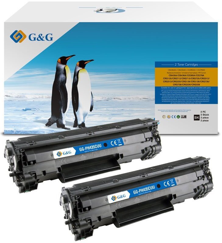 Toner G&G XL-Toner 2er Set do HP 35AD/ 36AD/ 78AD/ 85AD