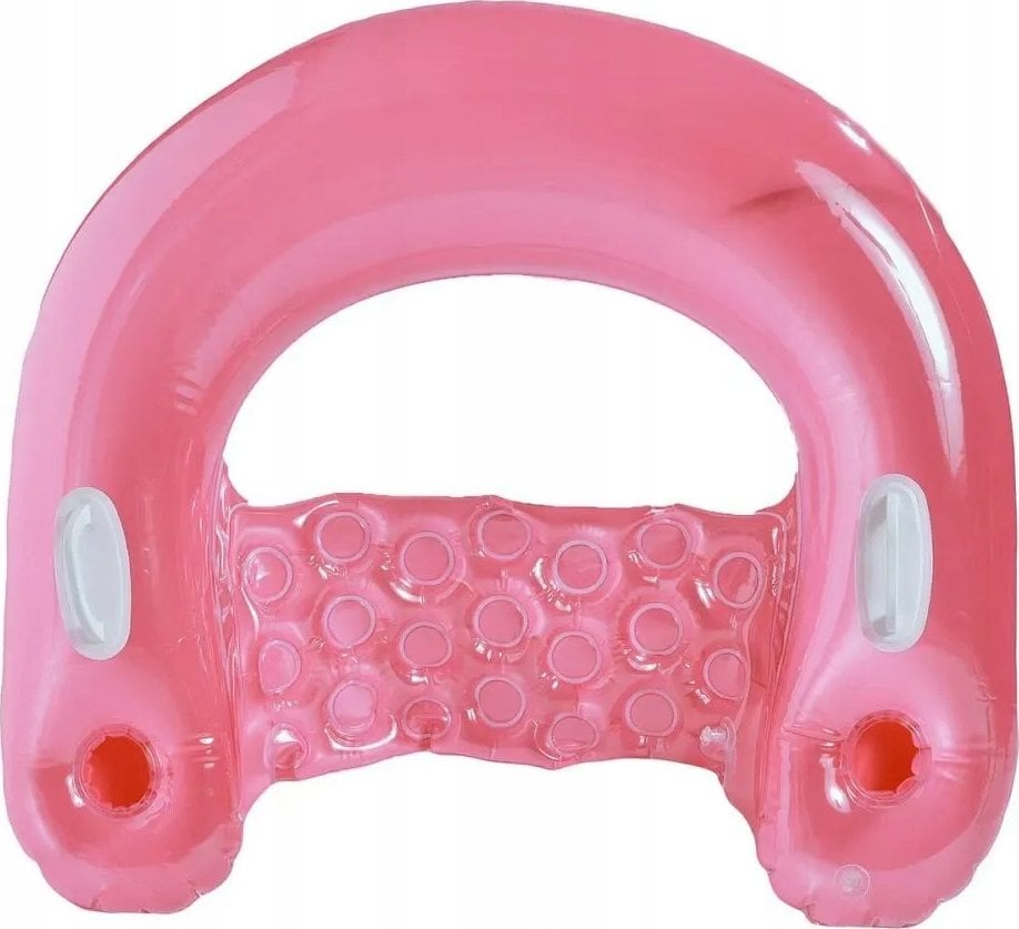 Materac w kształcie fotela zerwony