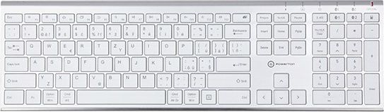 Klawiatura Powerton UltraSlim (WPKBUS-S CZSK)