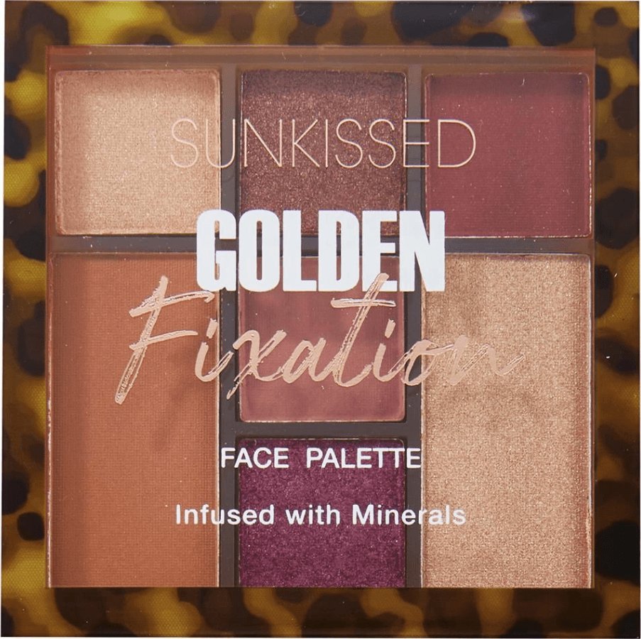 Sunkissed Sunkissed Golden Fixation Paleta Do Twarzy