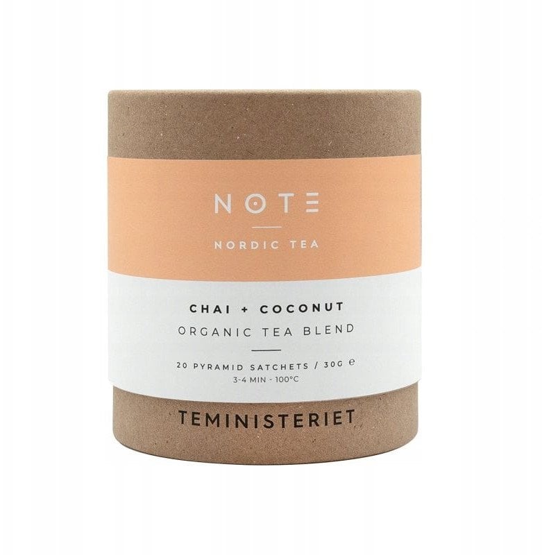 Teministeriet Herbata Note Chai Coconut Organic 20 torebek