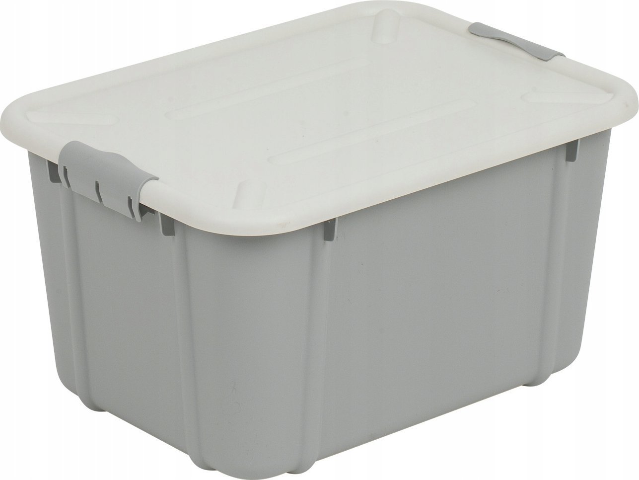 Pojemnik 16L BranQ Velur jasny szary