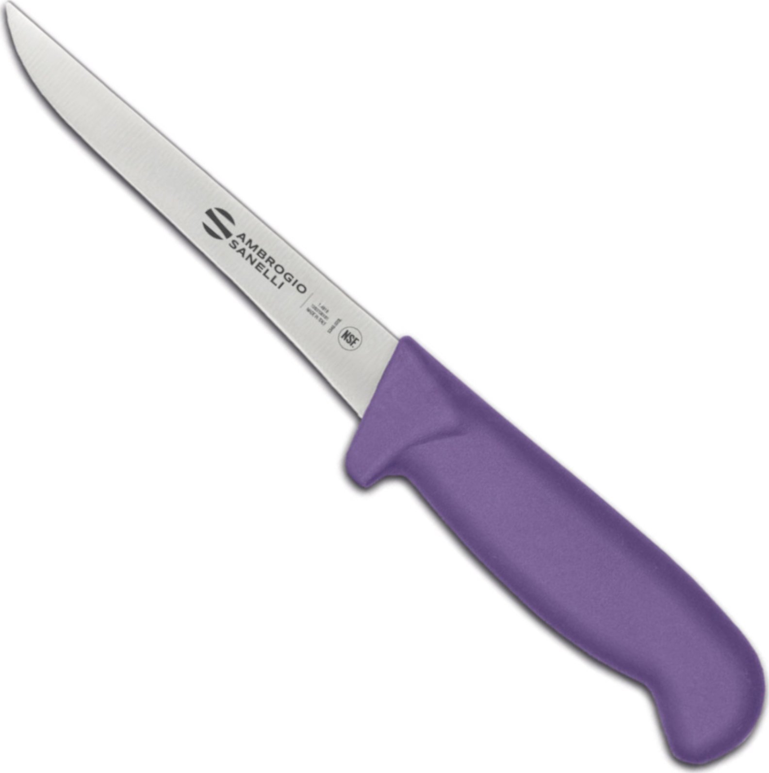 Ambrogio Sanelli Nóż do trybowania SUPRA COLORE HACCP 140/280 mm - fioletowy Nóż do trybowania SUPRA COLORE HACCP 140/280 mm - fioletowy