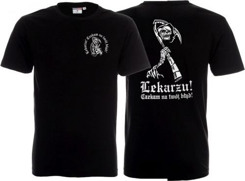 LPP - Promostars Koszulka męska Lekarzu! Czekam na twój błąd!