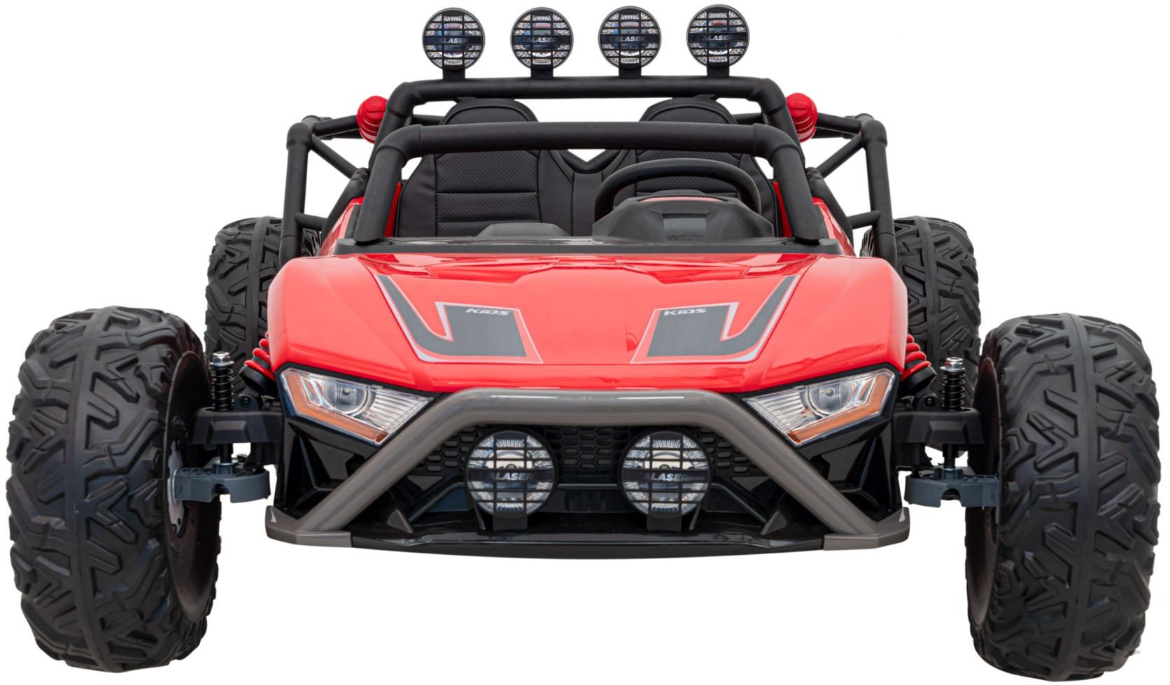 Auto Buggy Racing 5 na akumulator dla dzieci Czerwony + Silniki 2x200W + Pilot + Audio LED + Wolny Start