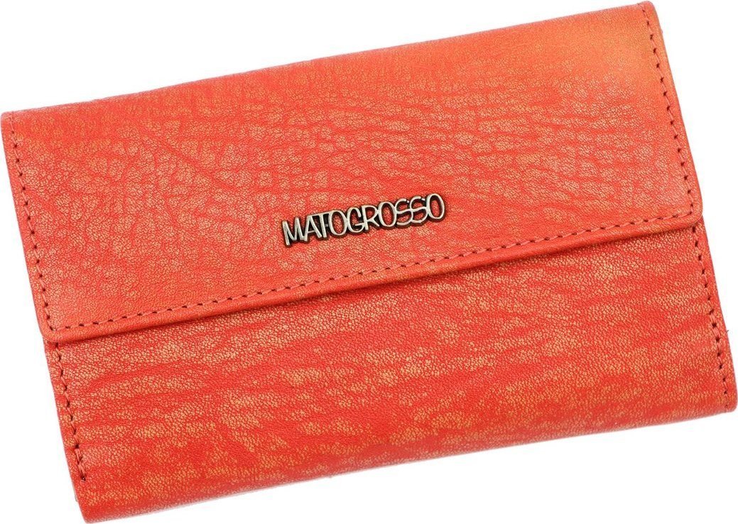 Mato Grosso Skórzany damski portfel Mato Grosso 0729-50 RFID NoSize