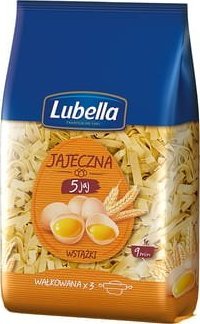 Lubella Lubella Jajeczna 5 jaj Makaron wstążki 400 g