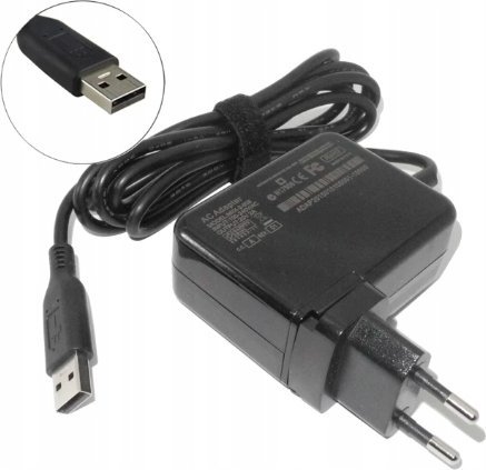 Zasilacz do laptopa CoreParts MBXLE-AC0038 adapter zasilający/ inwerter wewnętrzny 65 W Czarny