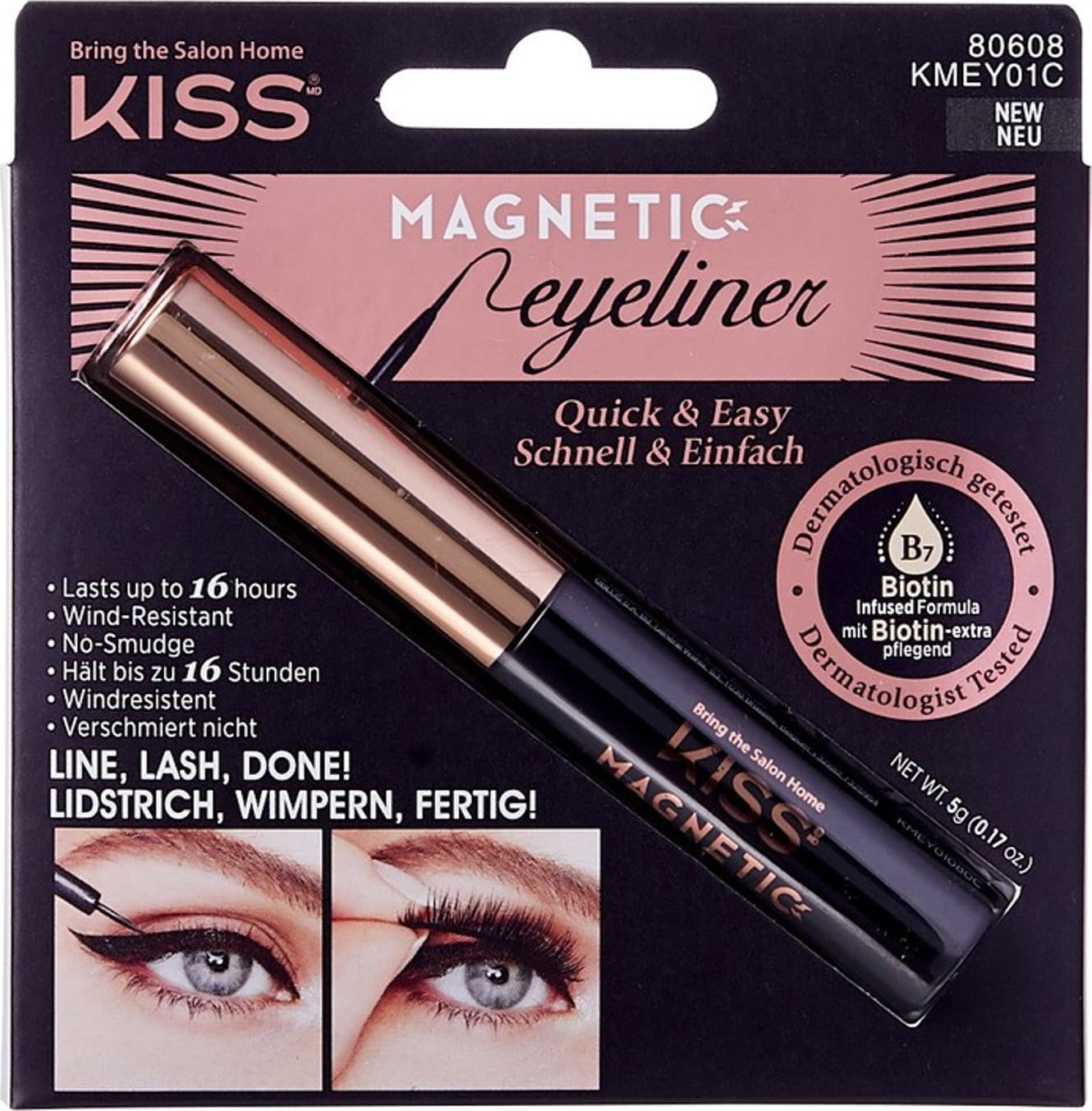 KISS Eyeliner do rzęs magnetycznych