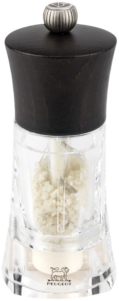 Młynek do przypraw Peugeot Młynek do soli morskiej 14 cm, czekolada