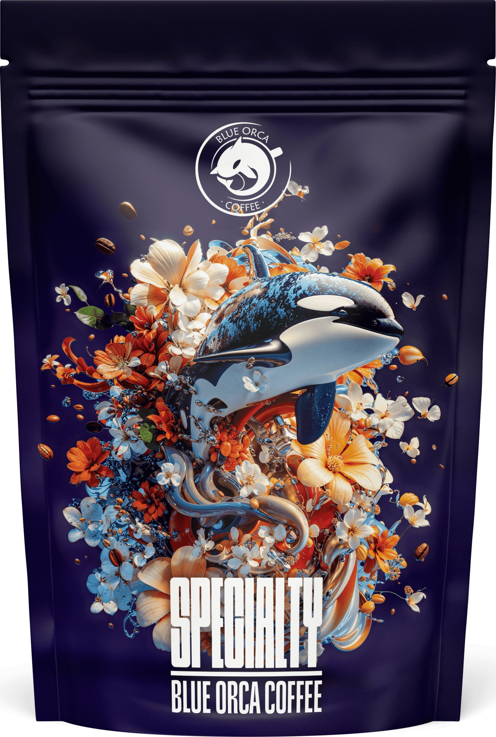 Kawa ziarnista Blue Orca Coffee Kawa ziarnista Limited Edition Specialty 500g Blue Orca Coffee Peru de Mujeres Family