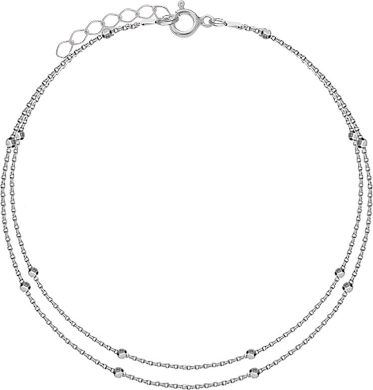 Radziszewska Jewellery Srebrna Bransoletka na nogę łańcuszek