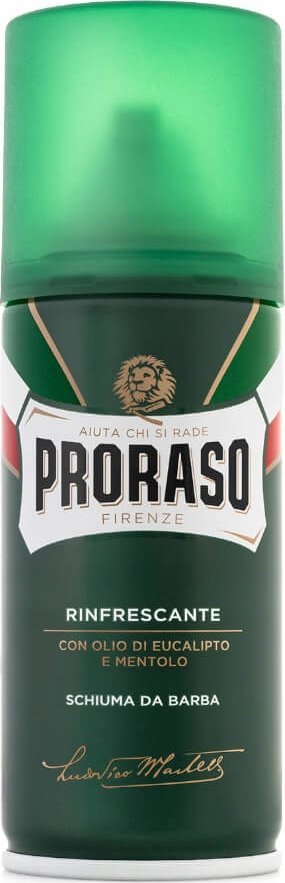 Zielona Pianka do Golenia z Naturalnymi Olejkami - 100 ml