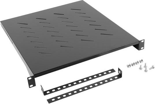 Lanberg Półka do szafy 19" 1U 800mm czarna (AK-1005-B)